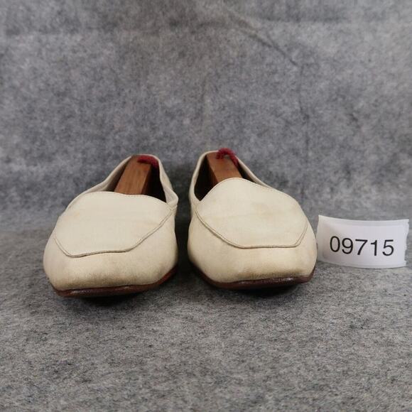 Enzo Angiolini Shoes Women 8 Flats Slip On Loafer Classic Leather Fashion Career - Picture 4 of 16